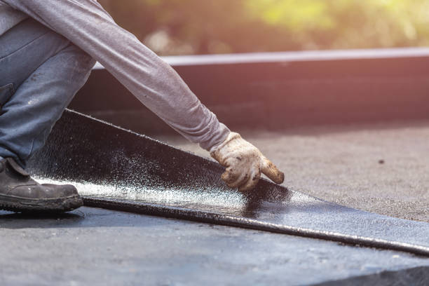 Professional Crawl Space Encapsulation technician working in Schoolcraft, MI